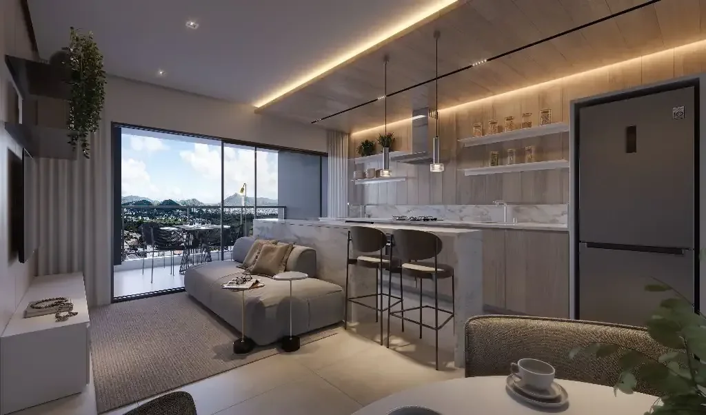 Foto 7 de Loft na Planta no São Francisco de Assis – 39m², Conceito Aberto, Lazer Completo e Financiamento Direto com a Construtora